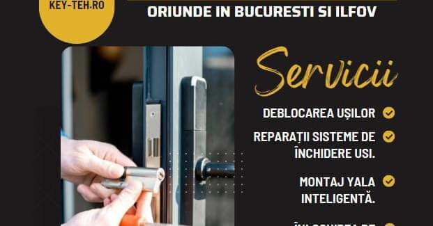 Key-Teh Servicii - deblocari usi, lacatuserie non stop